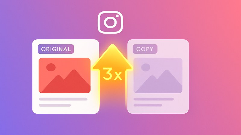 Read more about the article Instagram Now Gives Original Content 3x More Reach — Reposters Are Getting Buried