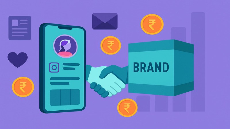 Read more about the article Instagram Par Sponsorship Kaise Le 2026: Brand Deals ka Poora Formula (10k se Kam par Bhi)